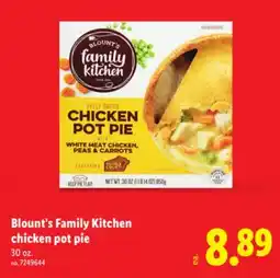 Lidl Blount's Family Kitchen chicken pot pie offer
