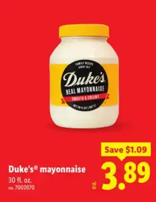 Lidl Duke's mayonnaise offer
