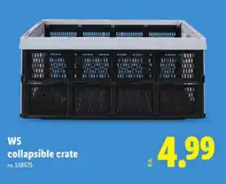 Lidl W5 collapsible crate offer