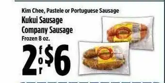 KTA Super Stores Kim Chee, Pastele Or Portuguese Sausage Kukui Sausae Company Sausage offer