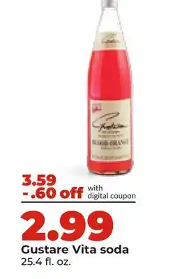 Hy-Vee Gustare Vita soda offer