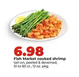 Hy-Vee Fish Market cooked shrimp offer