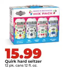 Hy-Vee Quirk hard seltzer offer