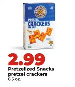 Hy-Vee Pretzelized Snacks pretzel crackers offer