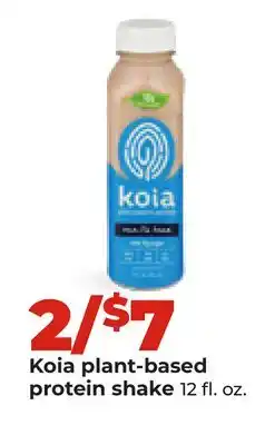 Hy-Vee Koia plant-based protein shake offer