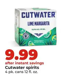 Hy-Vee Cutwater spirits offer