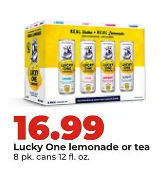 Hy-Vee Lucky One lemonade or tea offer