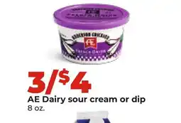 Hy-Vee AE Dairy sour cream or dip offer