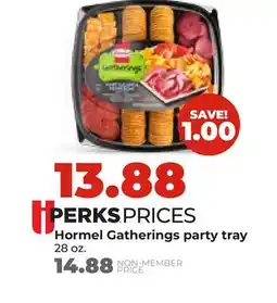 Hy-Vee Hormel Gatherings party tray offer