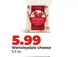Hy-Vee Wensleydale cheese offer