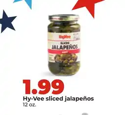 Hy-Vee Hy-Vee sliced jalapeños offer