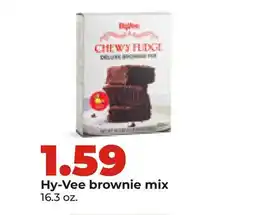 Hy-Vee Hy-Vee brownie mix offer