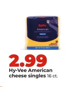 Hy-Vee Hy-Vee American cheese singles offer