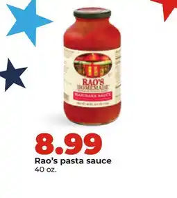Hy-Vee Rao's pasta sauce offer