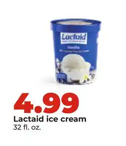Hy-Vee Lactaid ice cream offer