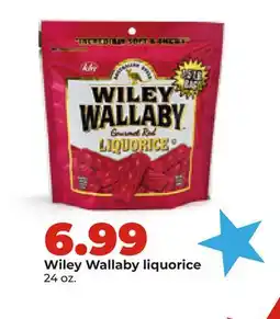 Hy-Vee Wiley Wallaby liquorice offer