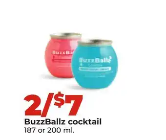 Hy-Vee BuzzBallz cocktail offer