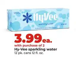 Hy-Vee Hy-Vee sparkling water offer