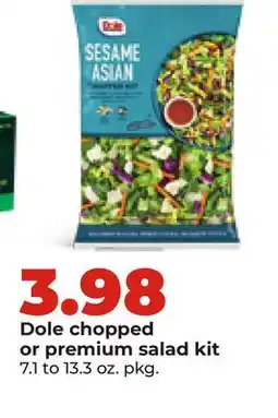 Hy-Vee Dole chopped or premium salad kit offer