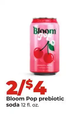 Hy-Vee Bloom Pop prebiotic soda offer