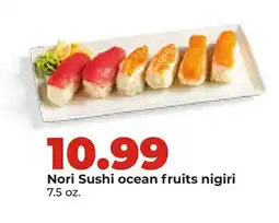 Hy-Vee Nori Sushi ocean fruits nigiri offer