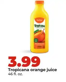 Hy-Vee Tropicana orange juice offer