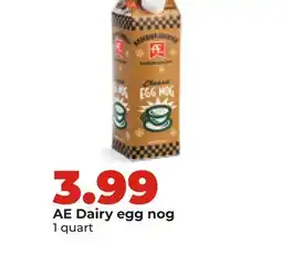 Hy-Vee AE Dairy egg nog offer