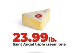 Hy-Vee Saint Angel triple cream brie offer