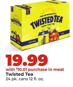 Hy-Vee Twisted Tea offer
