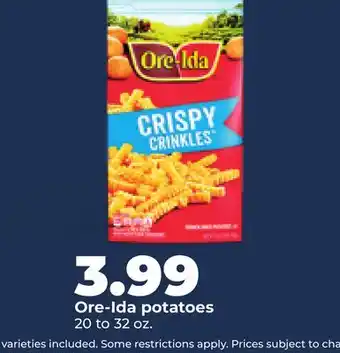 Hy-Vee Ore-Ida potatoes offer