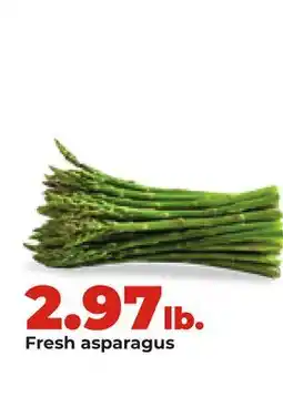Hy-Vee Fresh asparagus offer