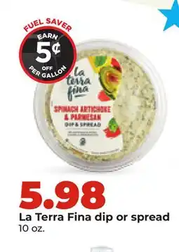 Hy-Vee La Terra Fina dip or spread offer