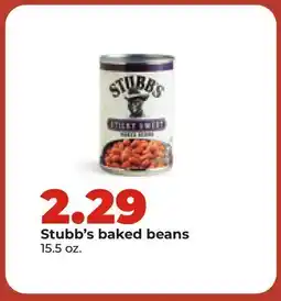 Hy-Vee Stubb's baked beans offer