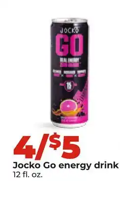 Hy-Vee Jocko Go energy drink offer
