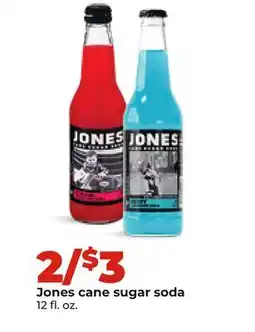 Hy-Vee Jones cane sugar soda offer