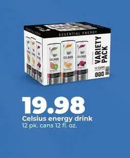 Hy-Vee Celsius energy drink offer