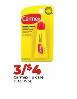 Hy-Vee Carmex lip care offer