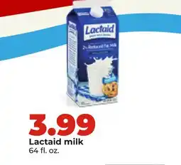 Hy-Vee Lactaid milk offer