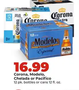 Hy-Vee Corona, Modelo, Chelada or Pacifico offer
