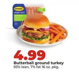 Hy-Vee Butterball ground turkey offer
