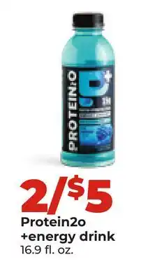 Hy-Vee Protein2o +energy drink offer