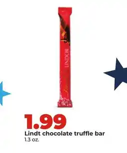 Hy-Vee Lindt chocolate truffle bar offer