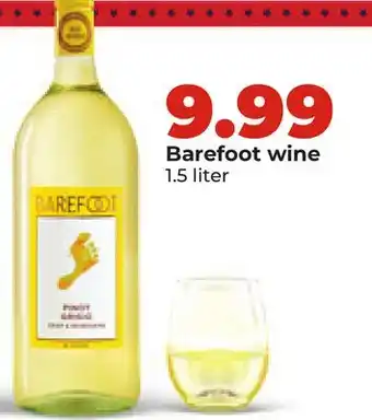 Hy-Vee Barefoot wine offer