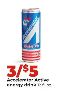 Hy-Vee Accelerator Active energy drink offer