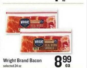 Lowes Foods Wright Brand Bacon offer