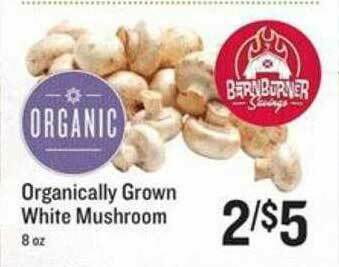 Lowes Foods Organically Grown White Mushroom offer