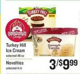 Lowes Foods Turkey Hill Ice Cream Or Novelties offer