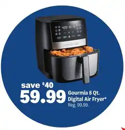 Meijer Gourmia 8 Qt. Digital Air Fryer offer