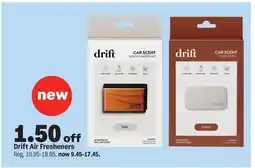 Meijer Drift Air Fresheners offer