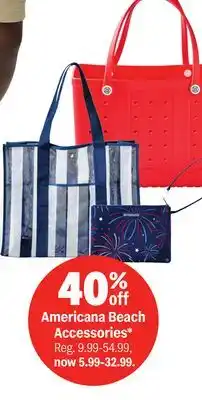 Meijer Americana Beach Accessories offer